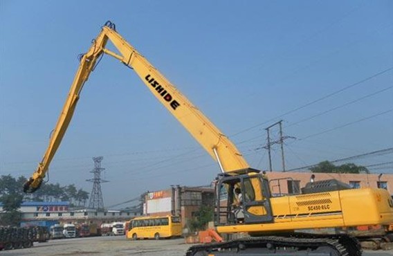 挖掘機拆樓臂、三段式加長臂、挖掘機拆樓臂廠家